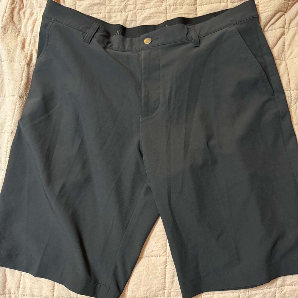 adidas Men's Black Golf Shorts